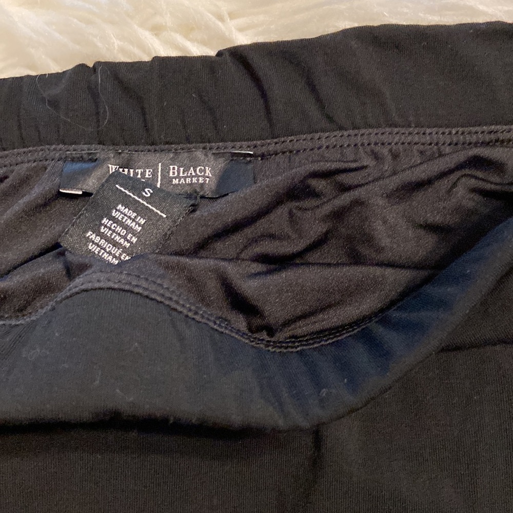 White House Black Market Maxi Skirt size S length 38” waist 28” with elastic - Picture 11 of 15